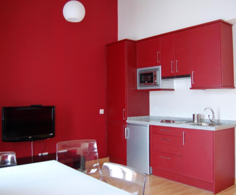 Apartamentos Plaza Mayor リャネス 部屋 写真